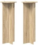 Vidaxl Plant Stand 2 Pcs Sonoma Oak &Oslash;40 X 100 Cm Engineered Wood