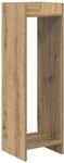 Vidaxl Plant Stand Artisan Oak 30 X 30 X 100 Cm Engineered Wood