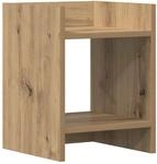 Vidaxl Plant Stand Artisan Oak 30 X 30 X 40 Cm Engineered Wood