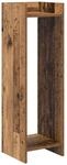 Vidaxl Plant Stand Old Wood 30 X 30 X 100 Cm Engineered Wood