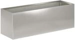 Garten-pflanzgef&auml;&szlig; Silber 60 X 20 X 20 Cm Edelstahl Vidaxl