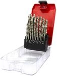 Hss Metallbohrer Set 25-teilig, 1-13mm, Voll Geschliffen, Split Point