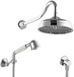 Duschsystem Nostalgie Ohne Armatur Regendusche Mit Handbrause Set - Paulgurkes