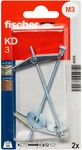 045474 Kd 3 K Nv Kippd&uuml;bel 95 Mm 1 Set - Fischer