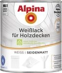 Alpina Wei&szlig;lack F&uuml;r Holzdecken 2 L Seidenmatt