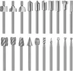 20tlg. Hss Fr&auml;ser Set Mit 3mm Schaft F&uuml;r Holzbearbeitung & Gravur