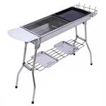 Northix Hg8112 Grill Edelstahl Klappbar
