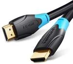 Vention - Kabel Hdmi 2.0 4k Aacbk/ Hdmi Stecker - Hdmi Stecker/ 8m/ Schwarz