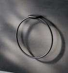 Handtuchring Mit Bohren Rund Wandmontage Handtuch Ring Drehbarer Halter...