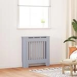 Mdf Heizk&ouml;rperverkleidung Grau 78 Cm Vidaxl