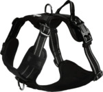 Pettorina Nera 2,5 X 53-82 Cm: Schwarzes Rando Walk Modell Anti-shoot L&auml;tzchen F&uuml;r