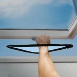3x Rei&szlig;verschluss F&uuml;r Dachfenster Insektenschutz, 38cm &Ouml;ffnung Zum Durchgreifen