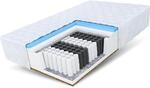 Matratze 90x200 Taschenfederkern Laval Max 26cm H3 H4 Kokos 7 Zonen 90cm X 200cm