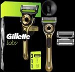 Gillette Labs Gold Systemklingen 3er + Handst&uuml;ck Online Versandvariante
