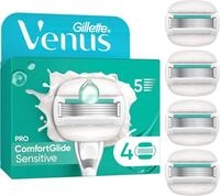 Gillette Venus Pro Comfortglide Sensitive 4er