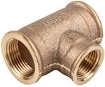 Viega T-st&uuml;ck 3130 In Rp1/2 X Rp3/8 X Rp1/2 Rotguss