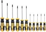 11-tlg. Torx Schraubendreher Set Magnetisch Mit Ergonomischem Griff