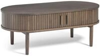 Selsey Meta - Couchtisch, Dunkles Eichenholz, 120 Cm