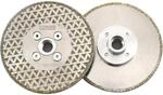 Diamantscheiben 2er-set 115mm M14 F&uuml;r Fliesen, Keramik, Granit, Marmor