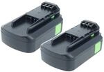 Vhbw 2x Akku Kompatibel Mit Festo Festool Drc 18/4 Li 5.2-plus F&uuml;r Drc 18/4 Li