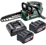 Metabo Ms 18 Ltx Bl 25 Akku Kettens&auml;ge 18 V 25 Cm Brushless + 2x Akku 4,0 Ah +