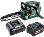 Metabo Ms 18 Ltx Bl 25 Akku Kettens&auml;ge 18 V 25 Cm Brushless + 1x Akku 4,0 Ah +