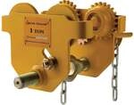Delta Haspelfahrwerk Tragkraft 1,0t Handkette 2,5m