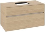 Villeroy & Boch Collaro Waschtischunterschrank 100 X 50 Cm, Mit 2 Ausz&uuml;gen