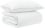 Duvet- Und Kopfkissen-set 2 Stk. 155 X 200 Cm Sommer Wei&szlig; Vidaxl