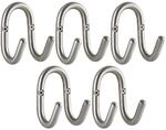 So-tech - Sotech Garderobenhaken Fara 87 Mm Edelstahl, 5 St&uuml;ck