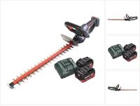 Metabo Hs 18 Ltx 55 Akku Heckenschere 18 V 53 Cm + 2x Akku 5,5 Ah + Ladeger&auml;t