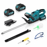 Heckenschere 21v 530mm Akku-heckenschere F&uuml;r Das Schneiden, 20mm...