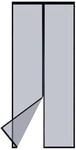 Magnet Fliegengitter T&uuml;r 60x180 Cm Schwarz, Langlebig, Starke Magneten, Breites
