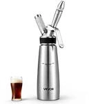 Vevor Nitro-cold-brew-kaffeemaschine 0,5 L Edelstahl Nitro-kaffeespender Ideal...