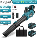 Akku Laubbl&auml;ser 21v Brushless 58,000u/min Elektrischer Laubbl&auml;ser,b&uuml;rstenloser