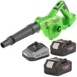 Procraft Pb22bb Akku Laubbl&auml;ser 20 V + 2x Akku 4,0 Ah + Ladeger&auml;t