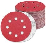 Schleifscheiben 125mm Klett 180 K&ouml;rnung F&uuml;r Exzenterschleifer (100 Stk.)