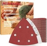 Schleifpapier Dreieck 120tlg. K&ouml;rnung 320 Klett 93mm F&uuml;r Deltaschleifer