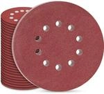 Schleifpapier 225mm Klett, 30 St&uuml;ck, 10 Loch, K&ouml;rnung P120 F&uuml;r...