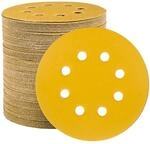 Schleifpapier 125mm Klett 8 Loch P240 K&ouml;rnung F&uuml;r Exzenterschleifer Holz...