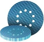 20x Schleifpapier 225mm Klett 10-loch Korn 120 Staubabsaugung