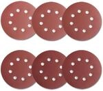 90tlg Schleifpapier 125mm Klett 40-240 K&ouml;rnung F&uuml;r Exzenterschleifer