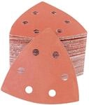 Schleifpapier Dreieck 100 St&uuml;ck 400 K&ouml;rnung Klett Mit 15 L&ouml;chern 93x93mm