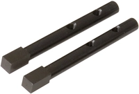 Vierkantadapter, 8mm, 2er Pack, Br&uuml;niert