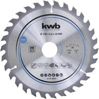 Kwb - Kreiss&auml;geblatt 190 X 30 Mm, Schneller Schnitt, S&auml;geblatt Geeignet F&uuml;r Weich-