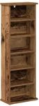 Cd Regal Altholz 60 X 17 X 92 Cm Holzwerkstoff Vidaxl
