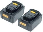 Vhbw 2x Akku Kompatibel Mit Dewalt Dch273n Dch254m2, Dch253n, Dch273, Dch253,...