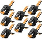 Federzwingen Set 8 St&uuml;ck 10cm, Nylon Federklemmen Mit Hoher Spannkraft, 46mm