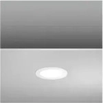 Rzb Einbaudownl. 9w 3000k D190mm (toledo Flat Led)