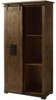 Schrank Mango 100x50x190 Braun Lackiert Railway 415